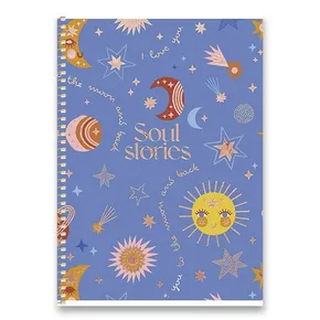 Shkolyaryk Soul Stories B5 Ringblock, kariert, 80 Blatt, Motivmix